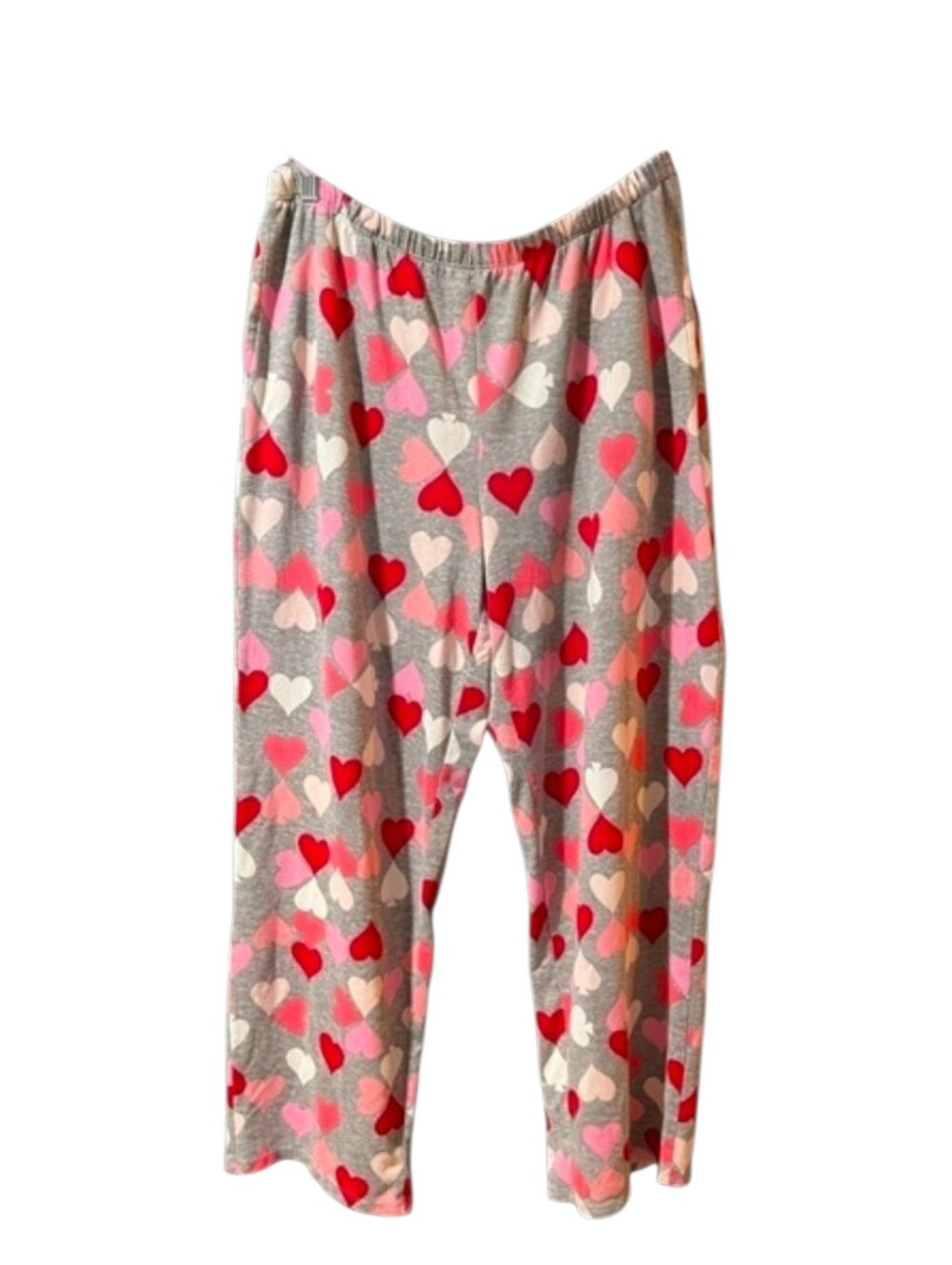 Kate Spade New York Heart & Spade 2pc Pajama Set Grey And Pink Size Large - Picture 13 of 16